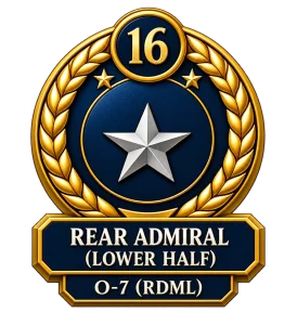 Rear Admiral (Lower Half)